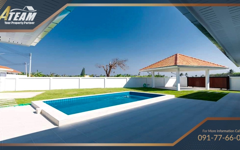 Hua Hin, Wangpong , 3 Bedrooms, 2 Bathrooms, House / Villa, For Sale, ,1242, A-Team Real estate