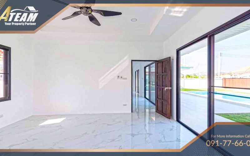Hua Hin, Wangpong , 3 Bedrooms, 2 Bathrooms, House / Villa, For Sale, ,1242, A-Team Real estate