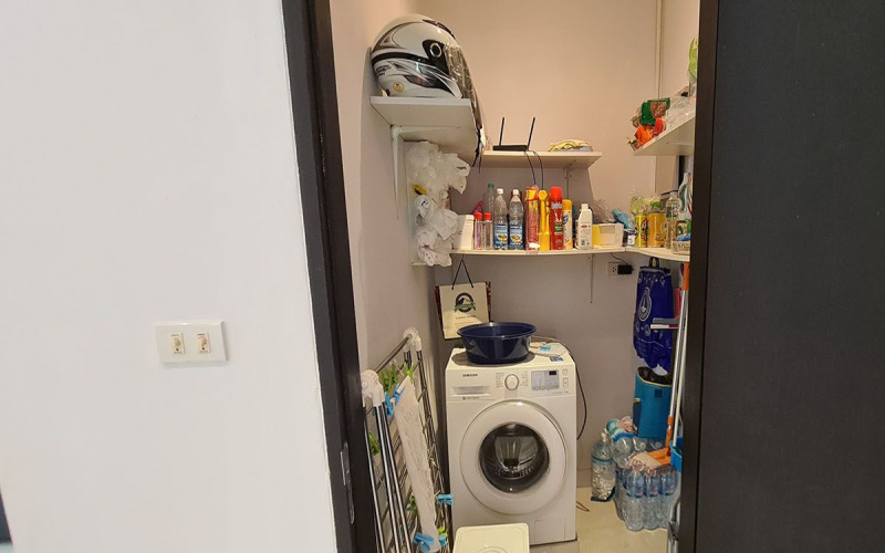 Pool-villa-For-Sale-Hua-Hin-Red-moutain-water-side-laundryroom