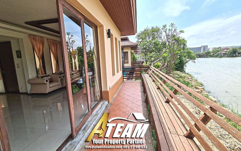 Lakeside-poolvilla-for-sale-hua-hin-Takiap-lake-patio