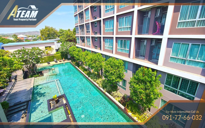 Hua Hin Center , 1 Bedroom, 1 Bathroom, Apartment / Condo, For Rent, ,1283, A-Team Real estate