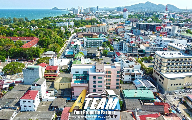 Hotel-for-sale-hua-hin-center-drone