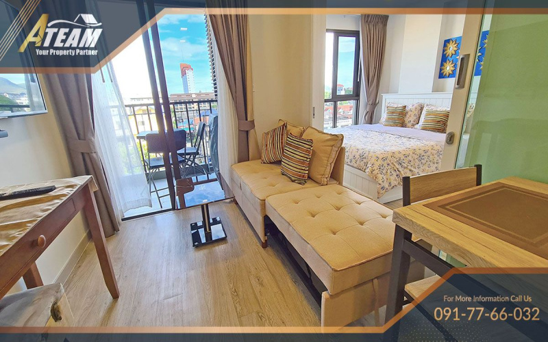 Hua Hin Center , 1 Bedroom, 1 Bathroom, Apartment / Condo, For Rent, ,1295, A-Team Real estate