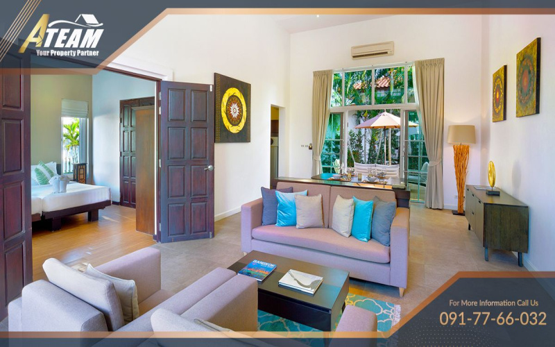 Hua Hin Center , 2 Bedrooms, 2 Bathrooms, House / Villa, For Rent, ,1298, A-Team Real estate