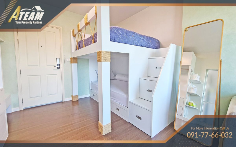 Hua Hin Center , 1 Bedroom, 1 Bathroom, Apartment / Condo, For Rent, ,1342, A-Team Real estate