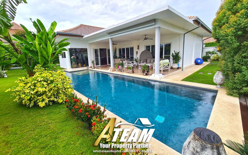Hua Hin, Thap Thai, 4 Bedrooms, 4 Bathrooms, House / Villa, For Sale,1349, A-Team Real estate