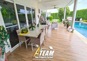 Hua Hin, Thap Thai, 4 Bedrooms, 4 Bathrooms, House / Villa, For Sale,1349, A-Team Real estate