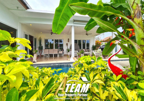 Hua Hin, Thap Thai, 4 Bedrooms, 4 Bathrooms, House / Villa, For Sale,1349, A-Team Real estate