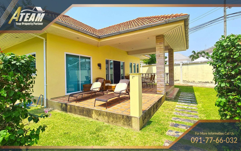 Hua Hin, Hin Lek Fai, 2 Bedrooms, 1 Bathroom, House / Villa, For Sale,1355, A-Team Real estate