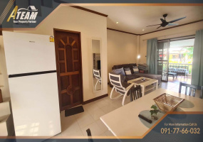 Hua Hin Center , 2 Bedrooms, 1 Bathroom, Apartment / Condo, For Rent, ,1383, A-Team Real estate