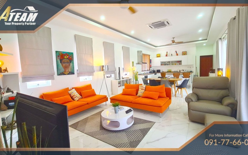 Hua Hin Center , 3 Bedrooms, 3 Bathrooms, House / Villa, For Rent, ,0,1385, A-Team Real estate