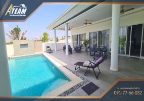 Hua Hin Center , 3 Bedrooms, 3 Bathrooms, House / Villa, For Rent, ,1385, A-Team Real estate