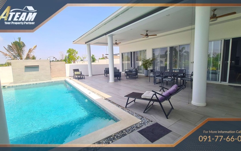 Hua Hin Center , 3 Bedrooms, 3 Bathrooms, House / Villa, For Rent, ,0,1385, A-Team Real estate