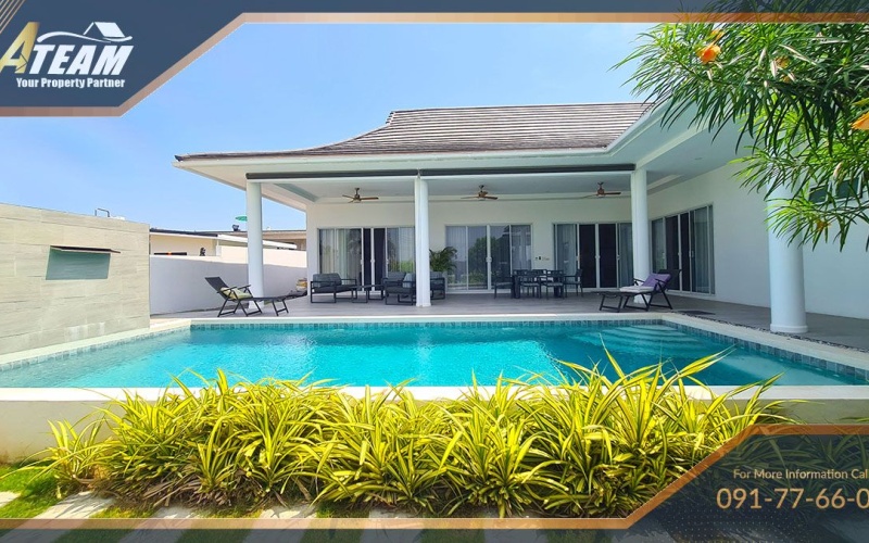 Hua Hin Center , 3 Bedrooms, 3 Bathrooms, House / Villa, For Rent, ,0,1385, A-Team Real estate