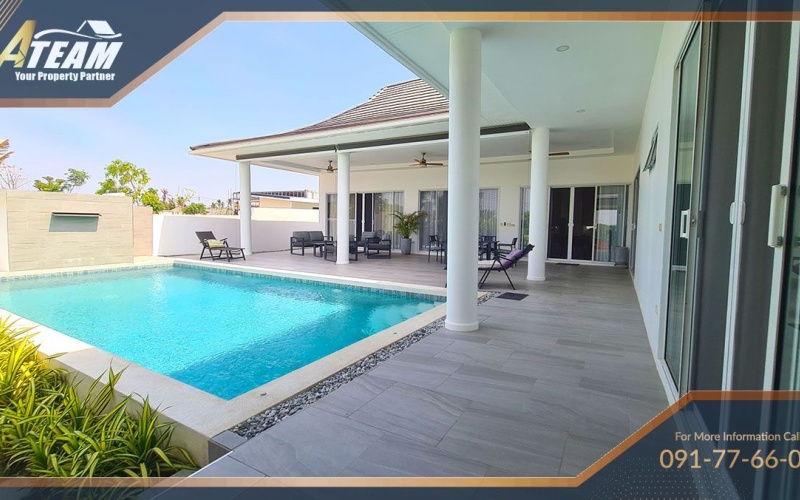 Hua Hin Center , 3 Bedrooms, 3 Bathrooms, House / Villa, For Rent, ,0,1385, A-Team Real estate