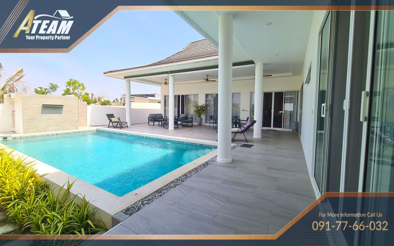 Hua Hin Center , 3 Bedrooms, 3 Bathrooms, House / Villa, For Rent, ,1385, A-Team Real estate