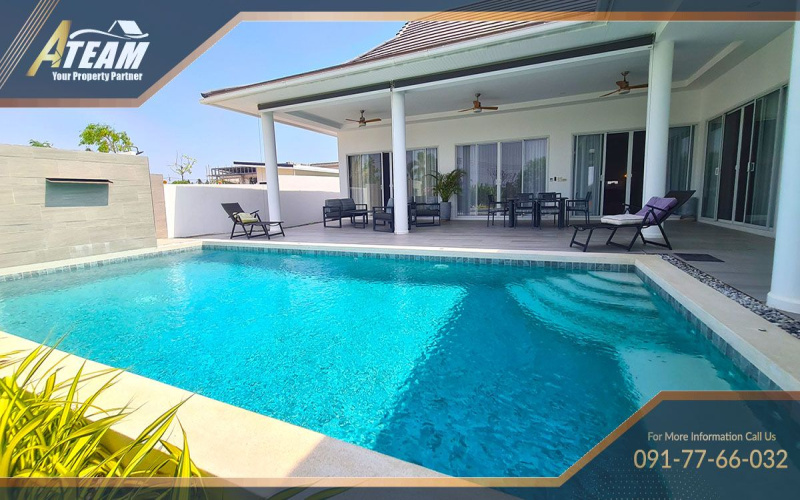 Hua Hin Center , 3 Bedrooms, 3 Bathrooms, House / Villa, For Rent, ,1385, A-Team Real estate