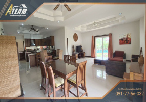 Hua Hin Center , 3 Bedrooms, 3 Bathrooms, House / Villa, For Rent, ,1443, A-Team Real estate