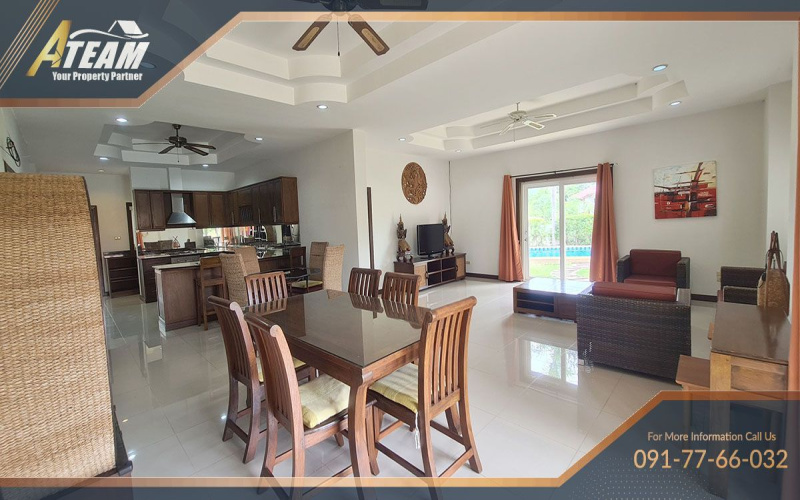 Hua Hin Center , 3 Bedrooms, 3 Bathrooms, House / Villa, For Rent, ,1443, A-Team Real estate