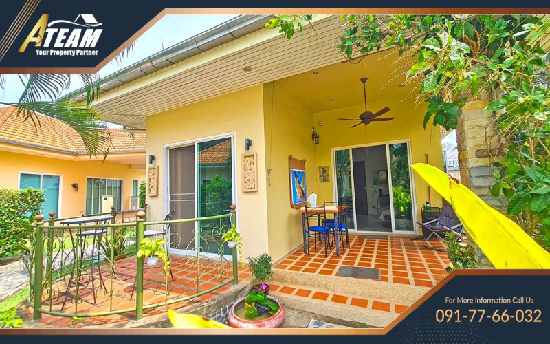 Hua Hin, Hin Lek Fai, 2 Bedrooms, 1 Bathroom, House / Villa, For Sale,1444, A-Team Real estate