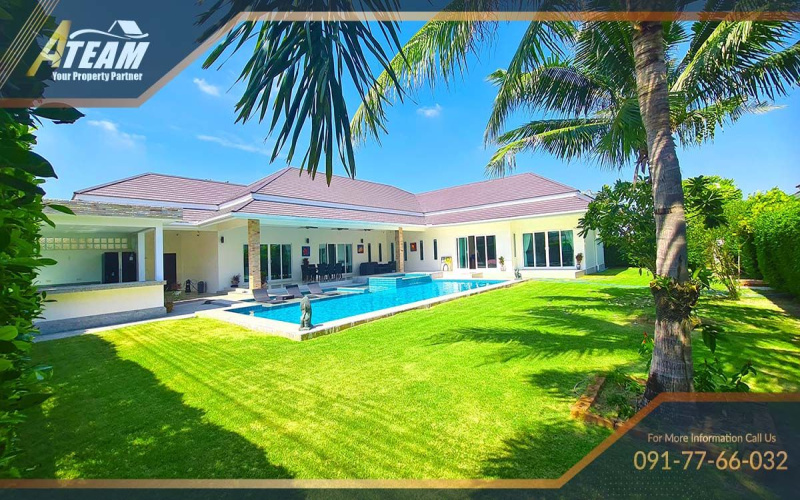 Hua Hin, Borfai , 4 Bedrooms, 3 Bathrooms, House / Villa, For Sale, ,1035, A-Team Real estate