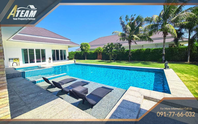 Hua Hin, Borfai , 4 Bedrooms, 3 Bathrooms, House / Villa, For Sale, ,1035, A-Team Real estate