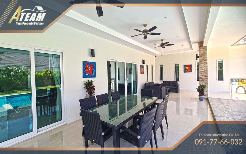 Hua Hin, Borfai , 4 Bedrooms, 3 Bathrooms, House / Villa, For Sale, ,1035, A-Team Real estate
