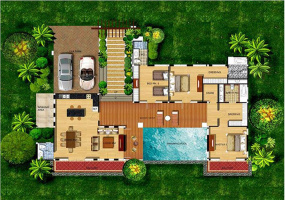 Khao Tao , 4 Bedrooms, 3 Bathrooms, House / Villa, For Rent, ,1484, A-Team Real estate