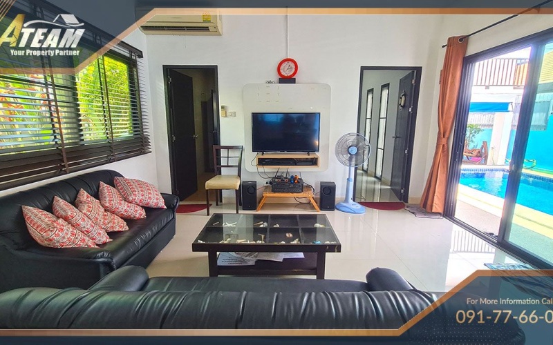 Hua Hin Center , 3 Bedrooms, 3 Bathrooms, House / Villa, For Rent, ,0,1490, A-Team Real estate