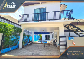 Hua Hin Center , 3 Bedrooms, 3 Bathrooms, House / Villa, For Rent, ,1490, A-Team Real estate