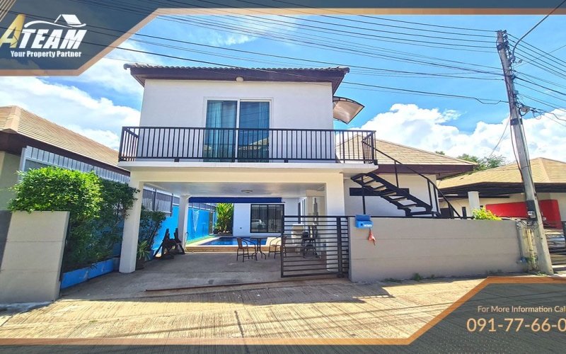Hua Hin Center , 3 Bedrooms, 3 Bathrooms, House / Villa, For Rent, ,0,1490, A-Team Real estate