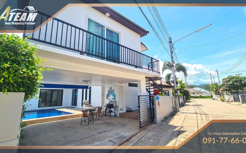 Hua Hin Center , 3 Bedrooms, 3 Bathrooms, House / Villa, For Rent, ,0,1490, A-Team Real estate