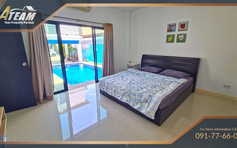 Hua Hin Center , 3 Bedrooms, 3 Bathrooms, House / Villa, For Rent, ,0,1490, A-Team Real estate