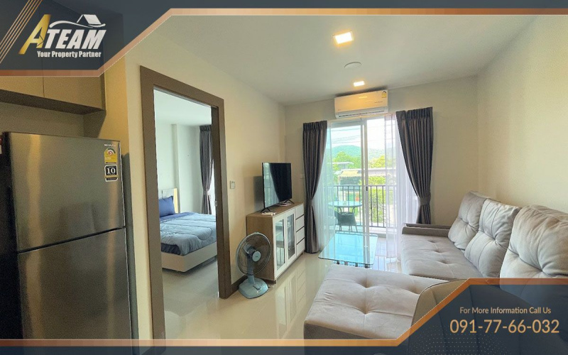 Hua Hin Center , 1 Bedroom, 1 Bathroom, Apartment / Condo, For Rent, ,1525, A-Team Real estate