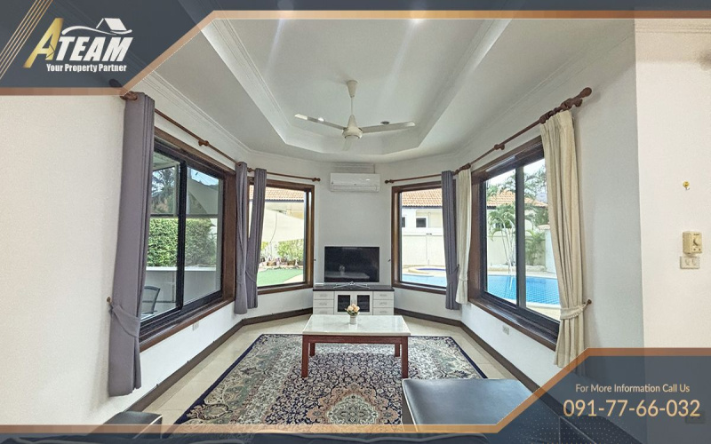 Hua Hin Center , 3 Bedrooms, 2 Bathrooms, House / Villa, For Rent, ,1554, A-Team Real estate