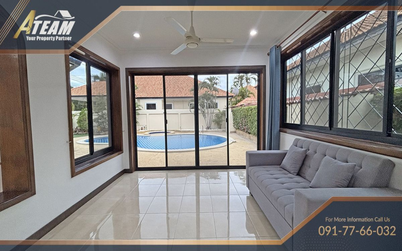 Hua Hin Center , 3 Bedrooms, 2 Bathrooms, House / Villa, For Rent, ,1554, A-Team Real estate