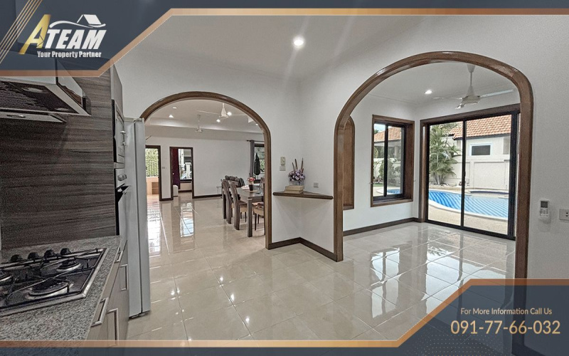 Hua Hin Center , 3 Bedrooms, 2 Bathrooms, House / Villa, For Rent, ,1554, A-Team Real estate