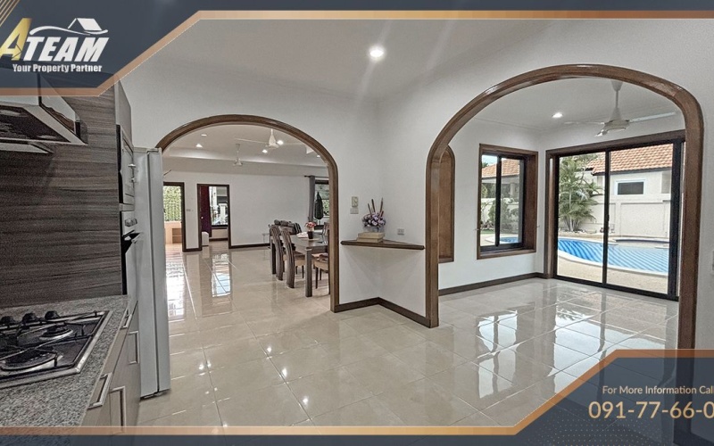 Hua Hin Center , 3 Bedrooms, 2 Bathrooms, House / Villa, For Rent, ,0,1554, A-Team Real estate