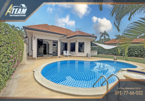 Hua Hin Center , 3 Bedrooms, 2 Bathrooms, House / Villa, For Rent, ,1554, A-Team Real estate