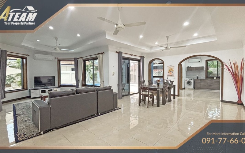 Hua Hin Center , 3 Bedrooms, 2 Bathrooms, House / Villa, For Rent, ,0,1554, A-Team Real estate