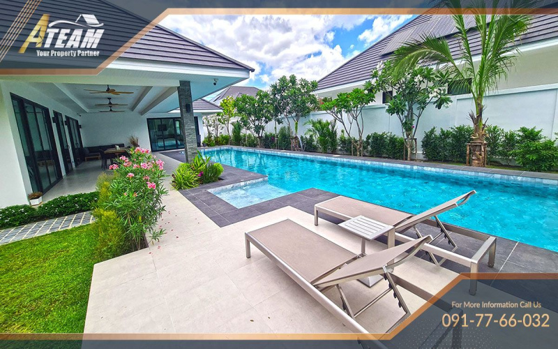Hua Hin, Hin Lek Fai, 3 Bedrooms, 2 Bathrooms, House / Villa, For Sale,1582, A-Team Real estate