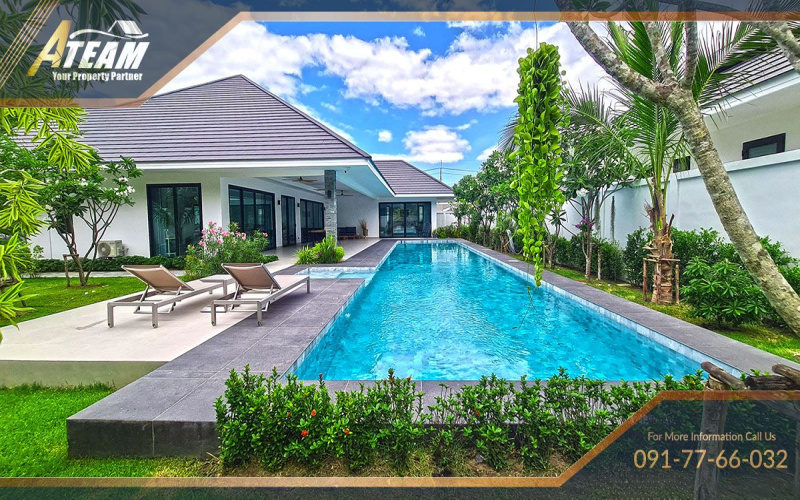 Hua Hin, Hin Lek Fai, 3 Bedrooms, 2 Bathrooms, House / Villa, For Sale,1582, A-Team Real estate