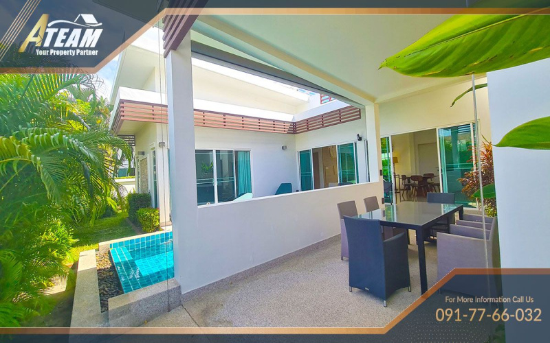 Hua Hin, Khao Tao, 2 Bedrooms, 2 Bathrooms, House / Villa, For Sale,1588, A-Team Real estate