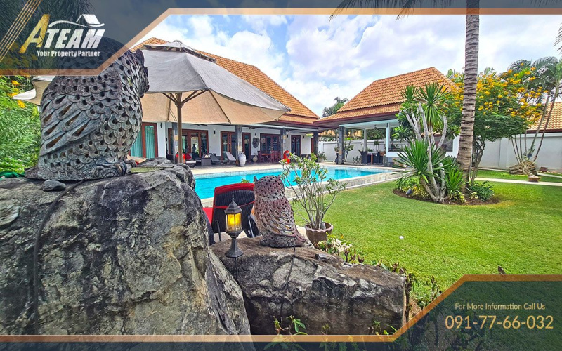 Hua Hin, Sam Roi Yod, 5 Bedrooms, 5 Bathrooms, House / Villa, For Sale,1590, A-Team Real estate