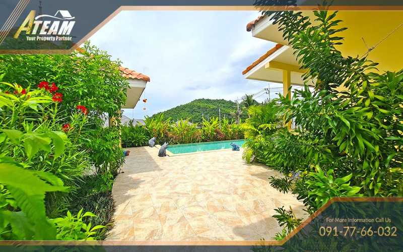 Hua Hin , Thap Thai , 2 Bedrooms, 2 Bathrooms, House / Villa, For Sale, ,1608, A-Team Real estate