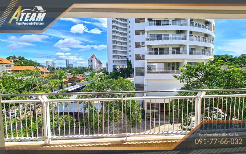 Hua Hin , Takiap, 2 Bedrooms, 1 Bathroom, Apartment / Condo, For Sale,1631, A-Team Real estate
