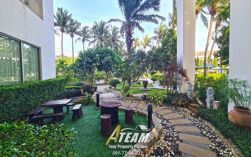 Hua Hin , Takiap, 2 Bedrooms, 1 Bathroom, Apartment / Condo, For Sale,1631, A-Team Real estate