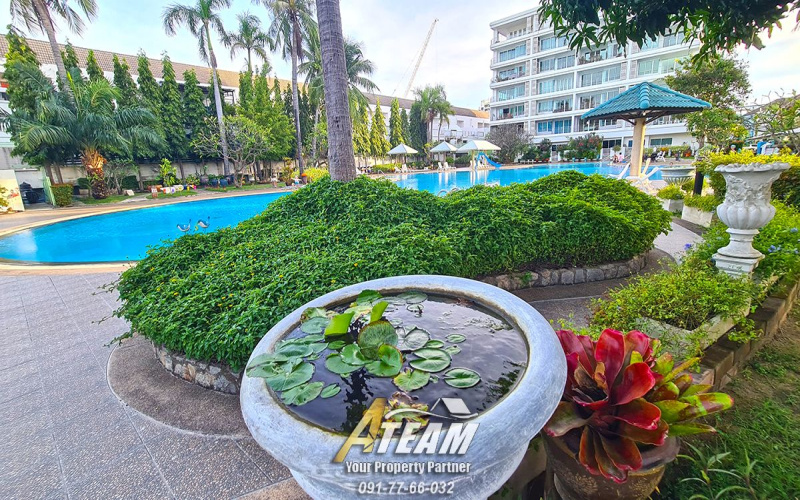 Hua Hin , Takiap, 2 Bedrooms, 1 Bathroom, Apartment / Condo, For Sale,1631, A-Team Real estate