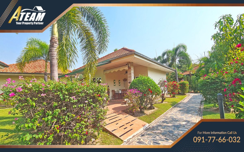 Hua Hin , Hin Lek Fai, 2 Bedrooms, 1 Bathroom, House / Villa, For Sale,1632, A-Team Real estate
