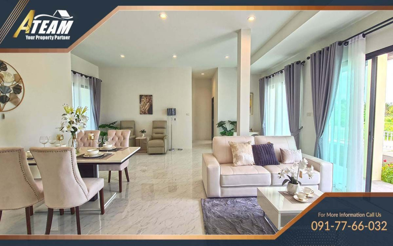 Sampraya , Cha Am, 3 Bedrooms, 3 Bathrooms, House / Villa, For Sale,1646, A-Team Real estate